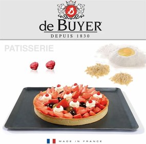 De Buyer 3091.24N Tortový kruhový rám 24cm, nehrdz. ooceľ, 24 cm