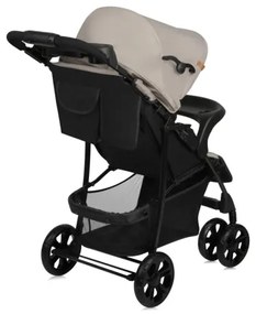 Lionelo - Športový kočík EMMA PLUS béžová/čierna