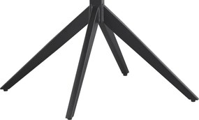 Otočná jedálenská stolička Kassandra, holubia šedá tkanina