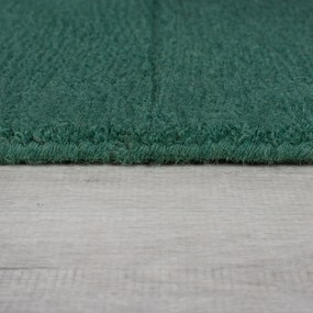 Flair Rugs, Kusový koberec Demi Check Ombre Green, 120x170, zelená, obývacia izba