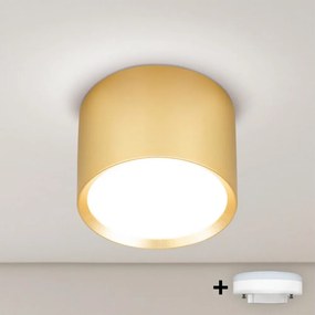 BRILAGI - LED RGB stmievateľné bodové svietidlo SMOOTH 1xGX53/14W/230V 60x82 mm Wi-Fi Tuya zlatá