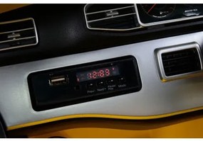 Sammer Elektrické auto pre dieťa značky Mercedes v žltej farbe 3209 zlte