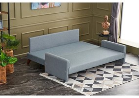 Svetlomodrá rozkladacia pohovka 208 cm Bella – Balcab Home