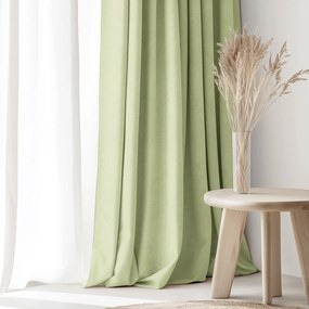 Goldea dekoračný záves marbella - hráškový 140x135 cm