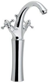 Stojančeková umývadlová batéria v lesklej striebornej farbe Antea – Sapho