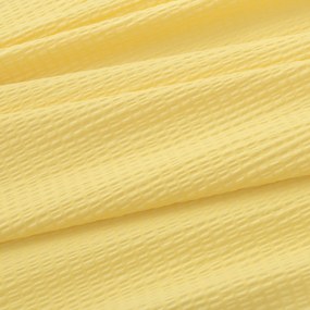 Goldea krepové posteľné obliečky - žlté 140 x 200 a 70 x 90 cm