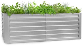 Blumfeldt High Grow Straight, vyvýšený záhon, 200 x 60 x 100 cm, 1200 l, oceľ