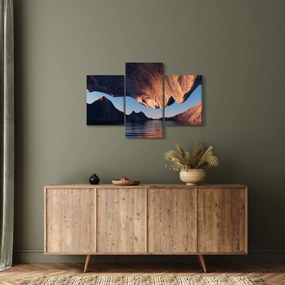 Obraz - 3D útesy (90x60 cm)