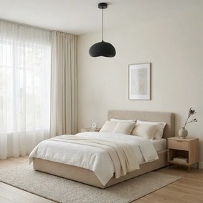 Brilagi - Závesné svietidlo na lanku WABI SABI 1xE27/40W/230V priemer 35 cm čierna
