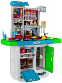 Detská kuchynka 3+ interaktívne horáky + vodovodný kohútik + audio panel + príslušenstvo