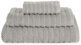 BAVLNENÝ UTERÁK ETNO SADA 6KS 50X90 CM STRIEBORNÁ