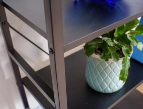 Regál Loftys R4 60 cm černý