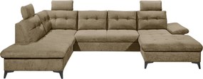 XXXLutz SEDACIA SÚPRAVA, textil, piesková MID.YOU - Sedačky - 002220053715