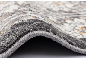 Tmavosivý/slonovinový behúň 80x250 cm Soft Viskan – FD