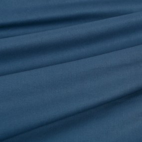 Goldea oválny obrus 100% bavlnené plátno - námornícky modrý 120 x 160 cm