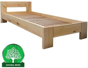 Posteľ Kuba T3 90 borovica