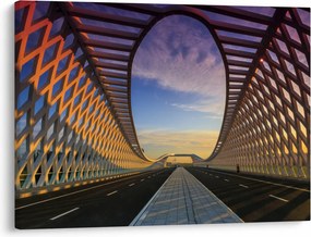 Obraz modernej architektúry mosta (70x50 cm)