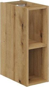 Závěsná skříňka pod umyvadlo Nova Oak Nature s deskou 80 cm dub coast evoke