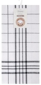 Sada kuchynských utierok CHECK oceľová