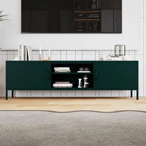 RTV skrinka XL ROSARIA 1700 x 400 x 500, fľaškovozelená