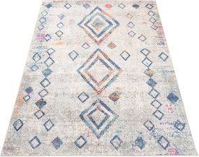 TA Koberec G025A BIELA/TMAVOMODRÁ DENVER FAA Rozmer: 180x250 cm