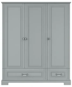 Skriňa Ines neutral grey 3-dverová