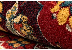 Vlnený kusový koberec Samari rubínový 170x235cm