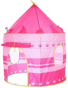 Detský hrací stan Aga4Kids CASTLE Beautiful Cubby house MR0108PINK - Ružový