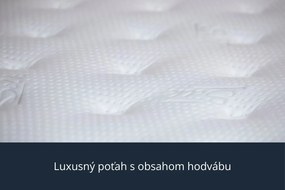 Azonelo Cloud vysoký ortopedický matrac s pamäťovou penou 190x200 cm / 30 cm - poťah s hodvábom