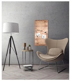 Magnetická tabuľa Styler Wood, 30 × 60 cm
