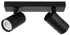 ITALUX SPL-2813-2B-BL - Bodové svietidlo LACONI 2xGU10/35W/230V čierna