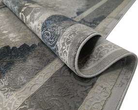 Koberec Deluxe 9091 NAVY – námornícka modrá, obdĺžnikový Rozmer: 60x100 cm