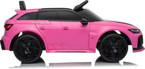 Detské elektrické autíčko Audi RS6 Avant GT ružové