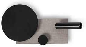 FARO 20066 - LED Stmievateľná nástenná lampička KLEE LED/10W/230V + LED/3W ľavá