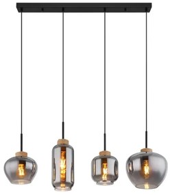 Globo 15549-4H - Luster na lanku MATT 4xE27/40W/230V