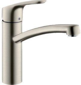 HANSGROHE Focus M41 páková drezová batéria, 1jet, výška výtoku 155 mm, vzhľad nerezovej ocele, 31806800