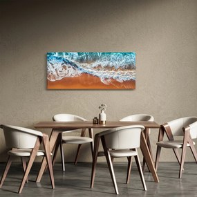 Obraz morskej pláže (120x50 cm)