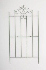 Mriežka na popínavé rastliny Paula - 180 x 85,5 cm - Zelená antik