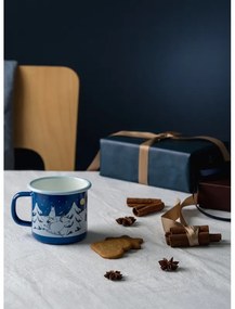 Hrnček Moomin Starry Night 0,37l, smalt / modrý