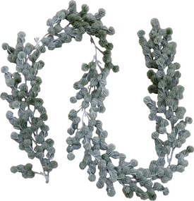 Vianočná cédrová girlanda so šiškami a bobuľami Cedar Garland - 190 cm