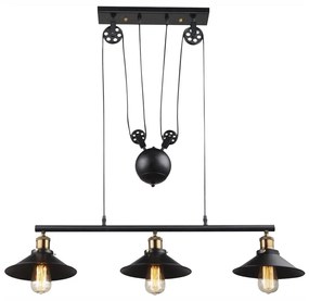 Globo 15053-3 - Luster LENIUS 3xE27/60W/230V