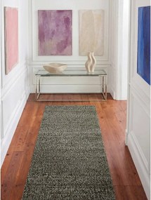 Zelený ručne tkaný behúň z materiálu buklé 80x200 cm Notting Hill Portobello – Ted Baker