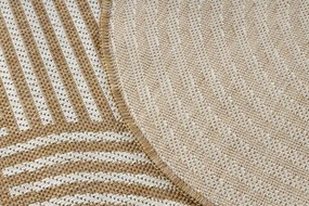 Koberec ORGANIC 1835 geometrický, krémový / naturálny