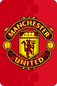 Manchester United FC - textilná nálepka na stenu