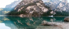 Obraz horského jazera (120x50 cm)