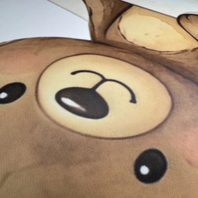 PIPPER. Textilná nálepka na stenu "Zvieratká v papierových lietadielkách"