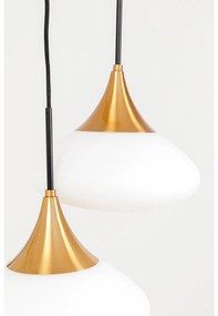 Gocce visiaca lampa zlatá 70x140 cm