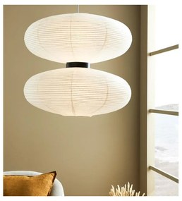 Biele závesné stropné svietidlo Markslöjd Dual, ø 60 cm