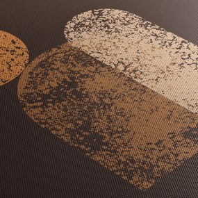 Obraz - Oranžové oblúky N⁰2 (120x50 cm)