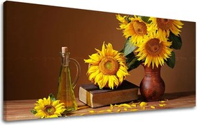 Obraz na stenu PANORÁMA KVETY KV038E13 - 40x80 cm